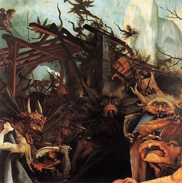 The Temptation of St Anthony, Matthias Grunewald